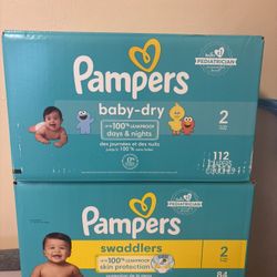 Size 2 Pampers 