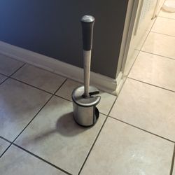Toilet Caddy With Brand New Brush