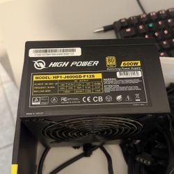 600 Watts Power Supply