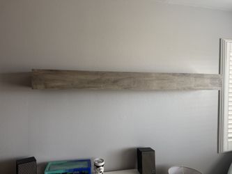 Pottery Barn Farmhouse Mantel Ash Color
