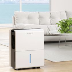 Clevast 4500 Sq Ft Dehumidifier For Home  Collect 50 Pints Of Water  20"Hx16"wx11" Brand New