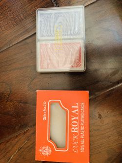 Plastic Playing Card