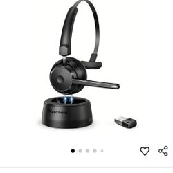 Mopchnic Bluetooth Headset, Wireless Headphone