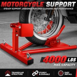 Motorcycle Support With Anti Slip Bottom Pads Soporte Para Moto