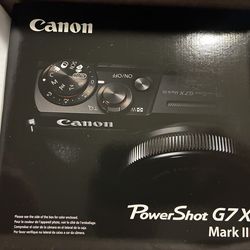 Canon powershot G7X mark III SILVER