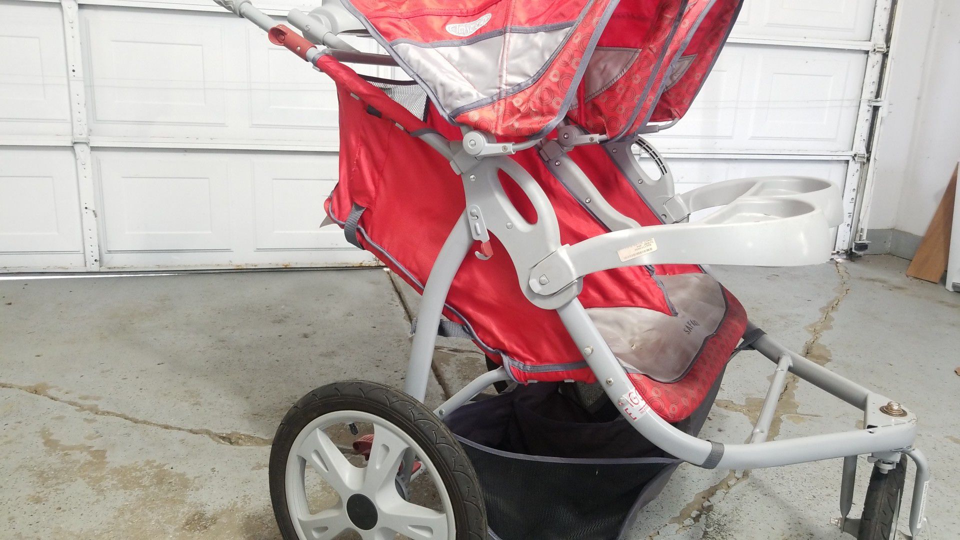 Instep double seated stroller good condition