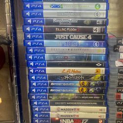 PlayStation 4 Games Lot 