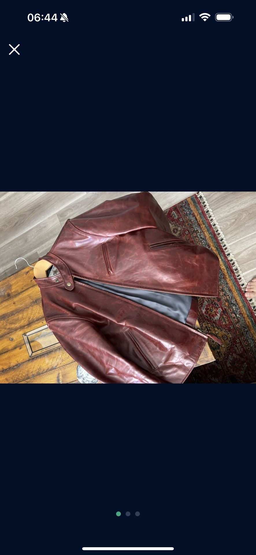 Butterscotch LBC Leather Jacket (FINAL OFFER)