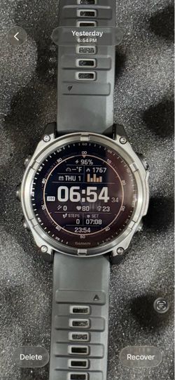Garmin fenix 8 Solar Sapphire - Carbon Gray  - 47mm