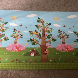 Baby Care Play Mat Birds In The Tree