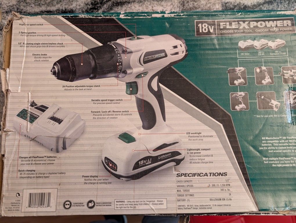 Master Force Drill