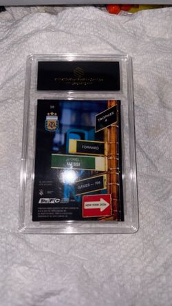 2025 Topps Argentina FC Lionel Messi GAS 9.5 Graded