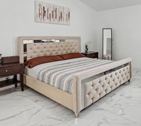 King bed frame
