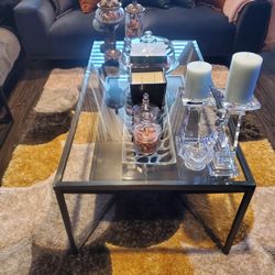 Glasses coffee table