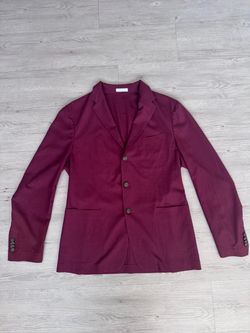 Boglioli Milano Burgundy Blazer Made in Italy
