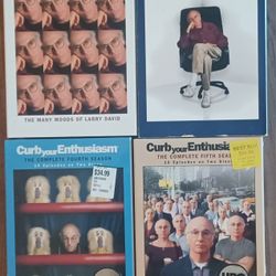 Curb Your Enthusiasm Complete Seasons 1, 2, 4, 5  (DVD)- 4&5 Brand New Sealed