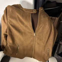 Stylish Brown Jacket.  Size 2X.