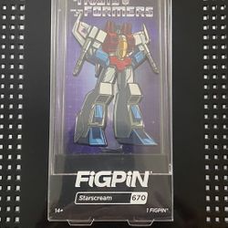 FigPin Transformers (Starscream #670 LE 2000)