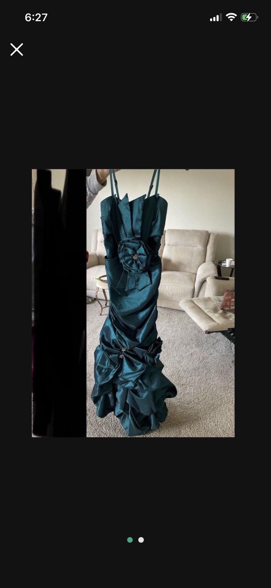 Custom Design Prom Dress Gown Size Small