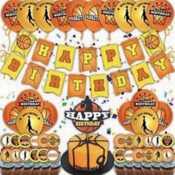 Basketball Birthday Party Supplies 