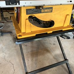 DeWalt DW744 10” Table Saw