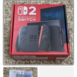 Nintendo switch 2 Mario Cart Bundle 2x Unopened