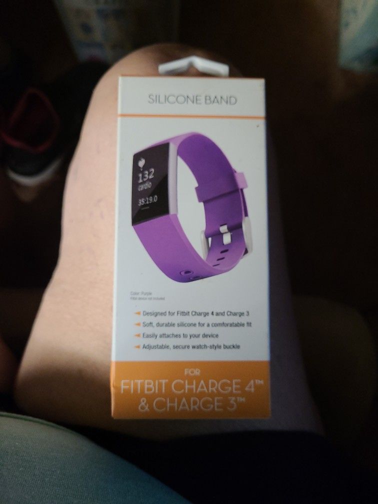 Fitbit CHARGE 4 And CHARGE 3 Wristband - Purple