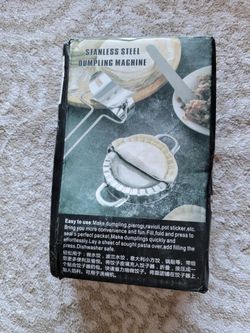New Stainless steel dumpling maker