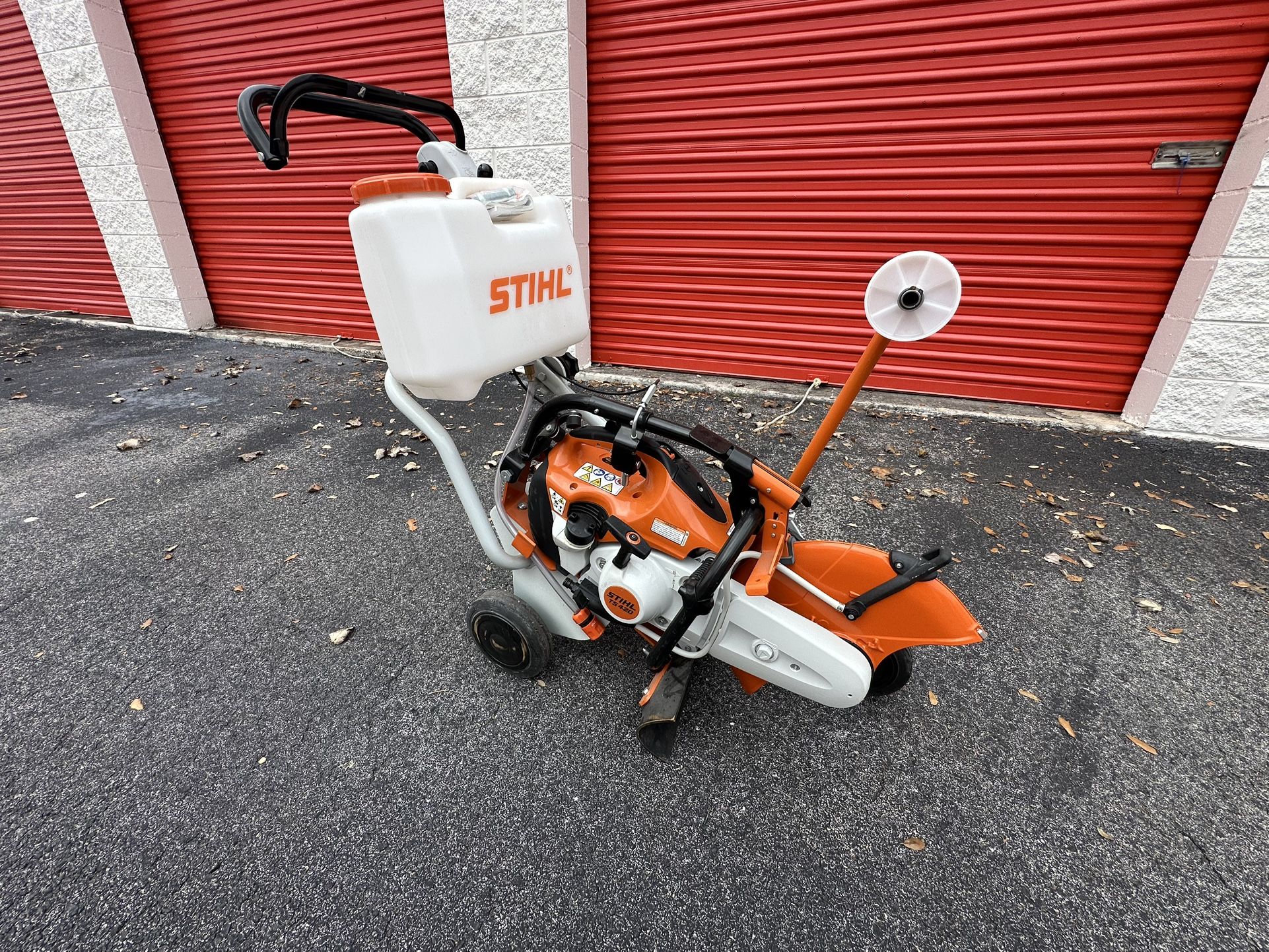 STIHL TS 420 Concrete Cut Off Saw w/ Cut Quick Saw Cart
