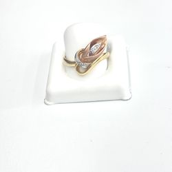 10kt Real Gold Ring For Women 
