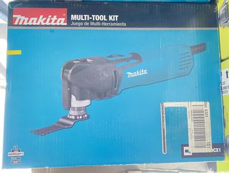 3 Amp Corded Variable Speed Oscillating Multi-Tool Kit With Blade, Sanding Pad, Sandpaper, Adapter, Hard Case New 