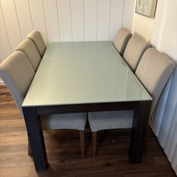 Table And 6 Chairs