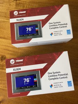 Trane XL 824 Thermostats