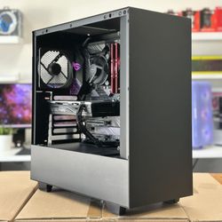 NZXT Gaming Desktop | Intel Core i5 | 16GB DDR4 | 256GB SSD NVMe | AMD RX 580 | UD368