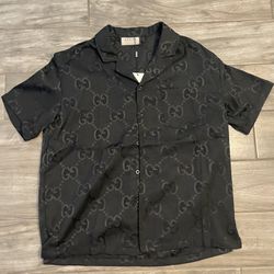 Gucci Monogram Shirt/Shorts Set