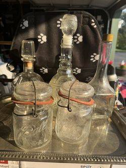 Glass Bottles And Jars