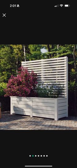 Custom Order Best Most Beautiful Cedar Redwood Planter Box Garden Bed Restaurant Privacy Wall Wood 