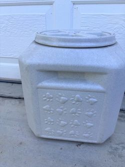 Dog food containers