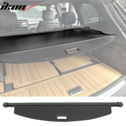 Fits 2020-2024 Cadillac XT6 Retractable Rear Trunk Cargo Cover Carbon Fiber Print