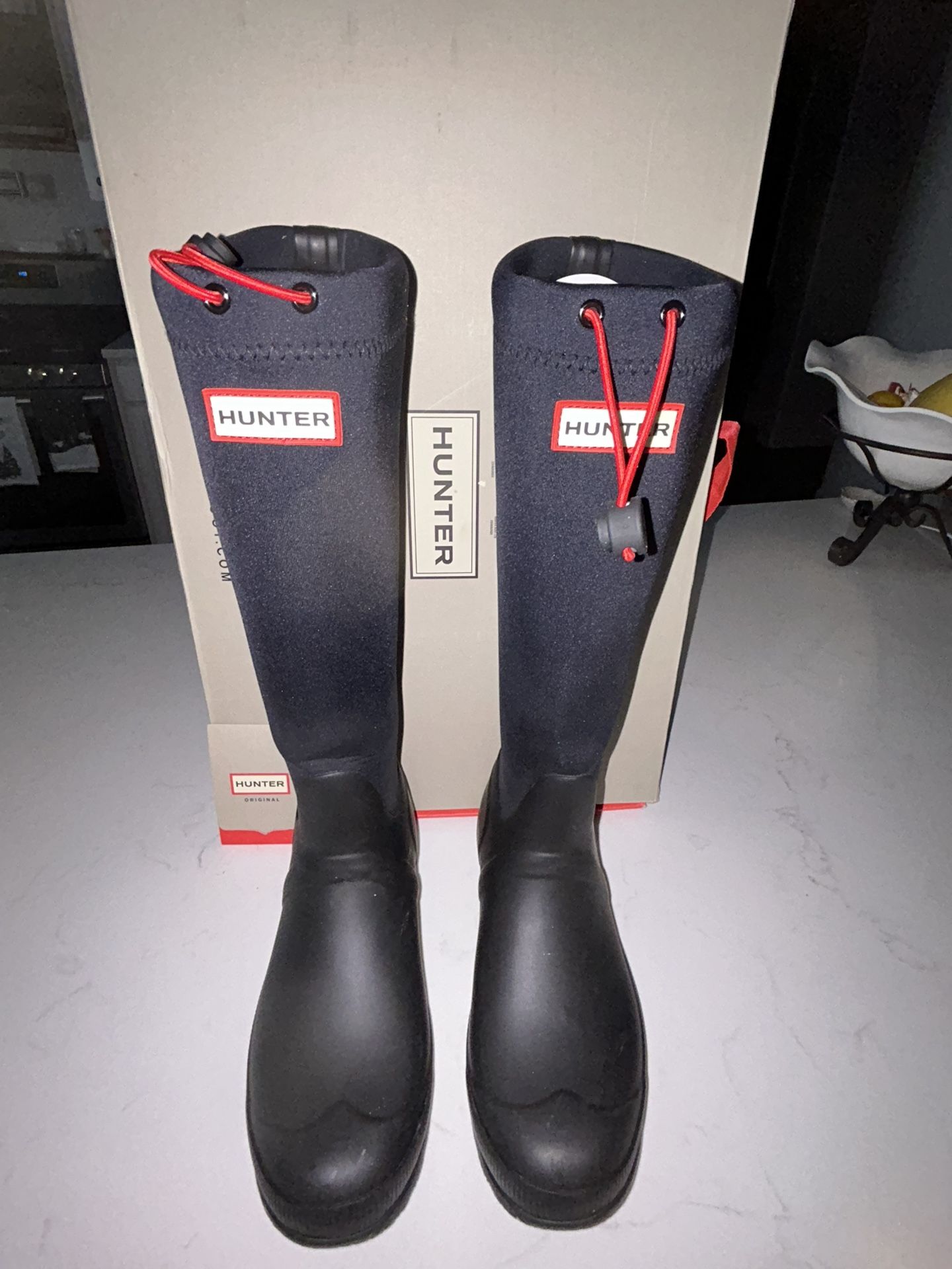 Hunter Neoprene Rain Boots Size 9