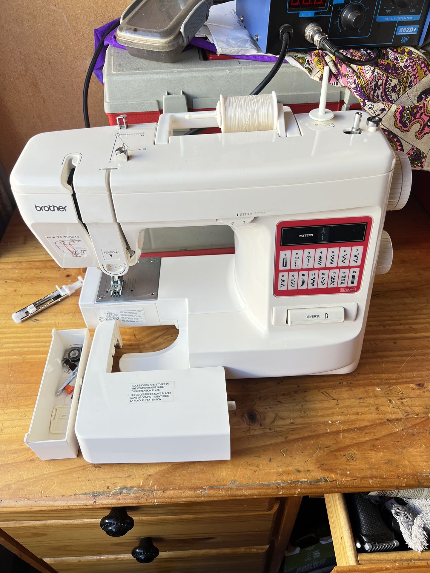 Brother 273C Sewing Machine Serviced And Sewing Excelent for Sale in ...