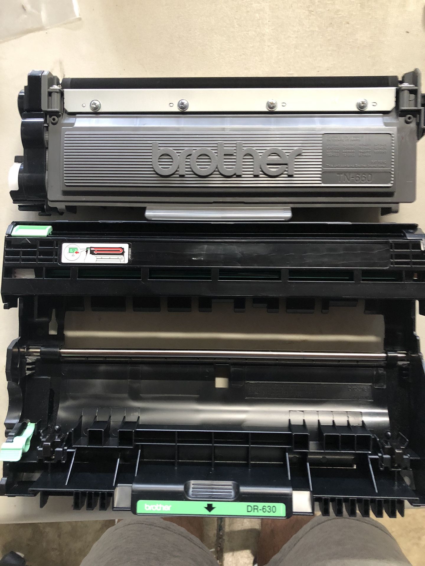 For Sale: Brothers Genuine Printer Drum And Toner Cartridge