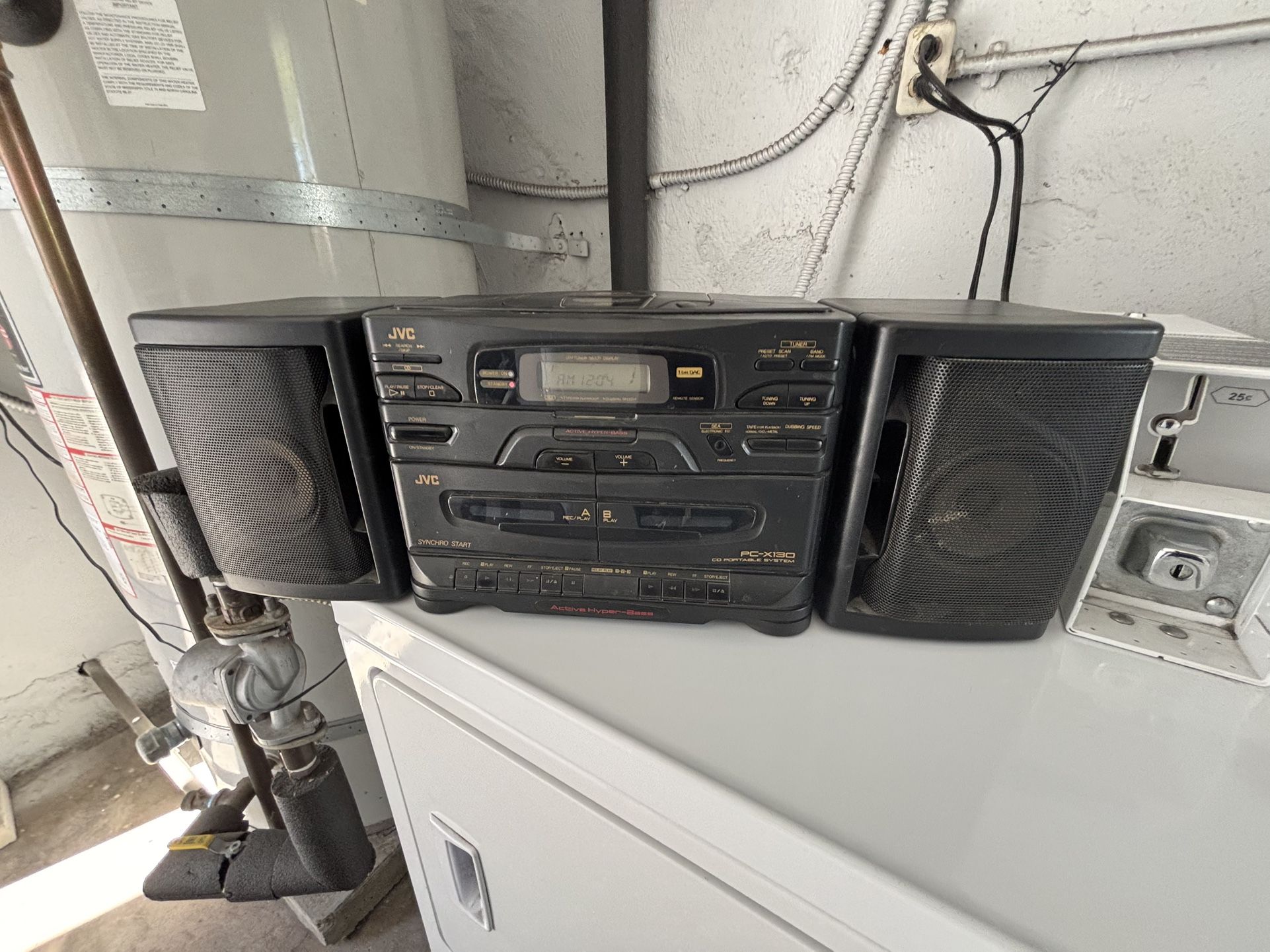 Stereo System Cd Radio Cassette