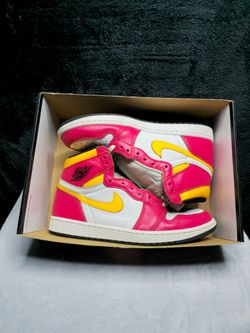 Jordan Retro 1 High "LIGHT Fusion Red"