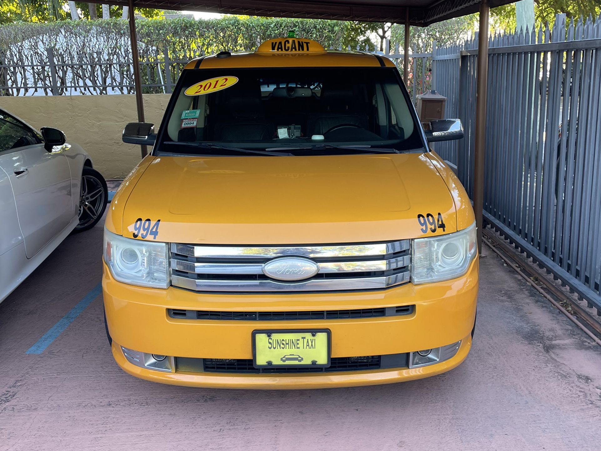 Miami Dade County Taxi Medallion includes a 2011 Ford Crown Victoria Ready to work.