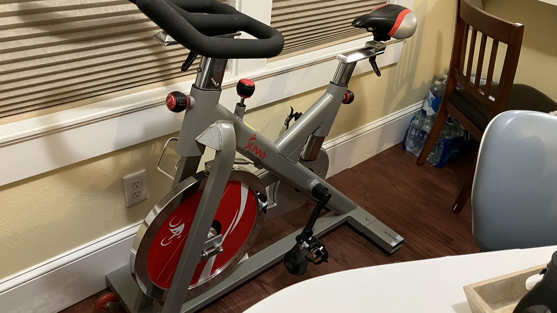 Sunny work out, cycler bike