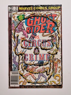 Ghost Rider 1982 Marvel Comic Book