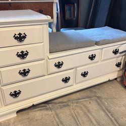 Custom Dresser Settee Bench