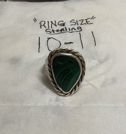 $100. - Vintage 9.25  Turquoise Men’s Ring 