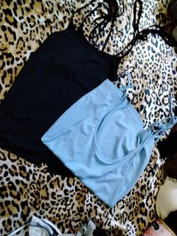 Black And Blue Dress /Skirts 5.00 For Both